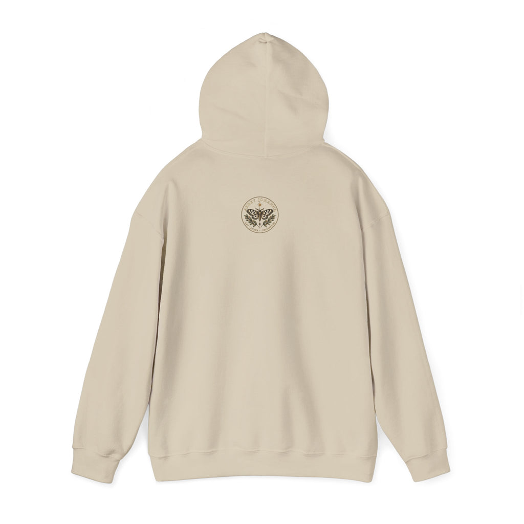 Skull & Fern Tarot Card Hoodie | Gothic Botanicals, Victorian Macabre — view 19
