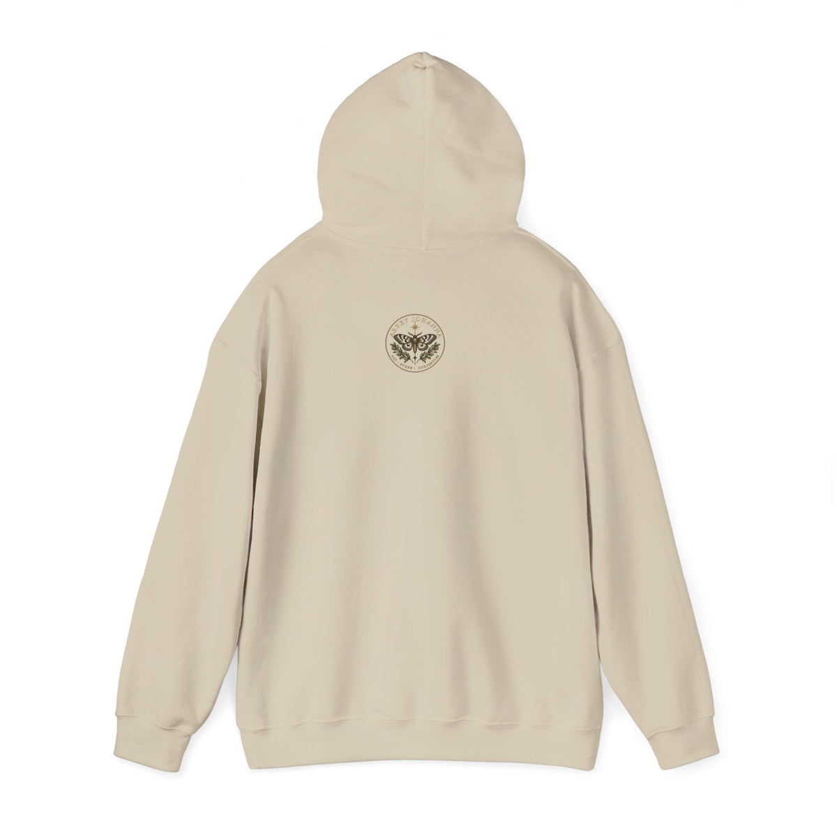 Skull & Fern Tarot Card Hoodie | Gothic Botanicals, Victorian Macabre — view 19