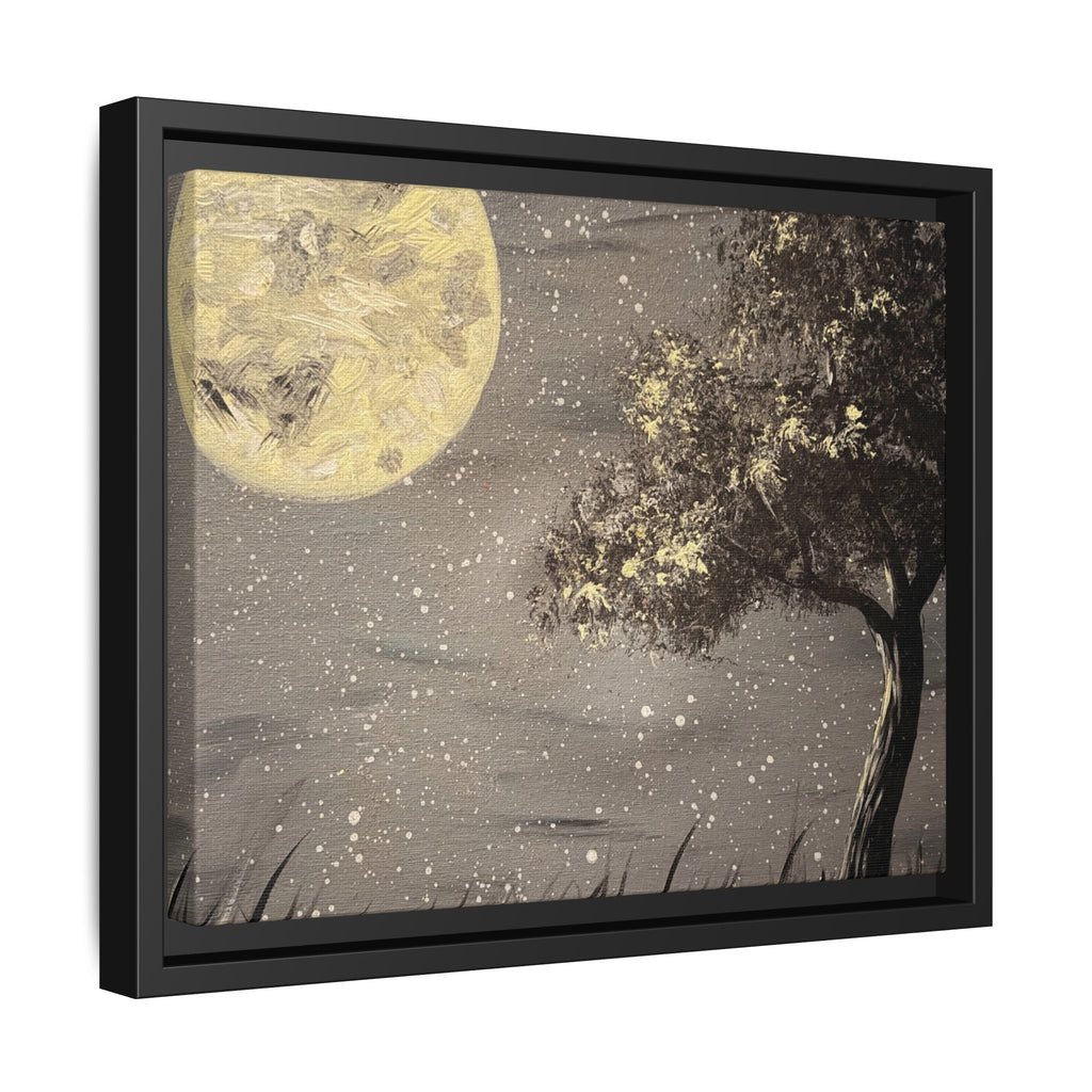 Thieves Moon — Framed Canvas Wall Art | Celestial Night Landscape — view 9