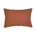 Warm Rust Lumbar Pillow | The Fall Collection