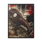 Odd Co. Beauty is Decay – Plague Doctor Framed Canvas | Gothic Dark Wall Art — view 19