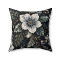 Midnight Garden Square Pillow | The Winter House Collection