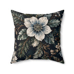 Midnight Garden Square Pillow | The Winter House Collection
