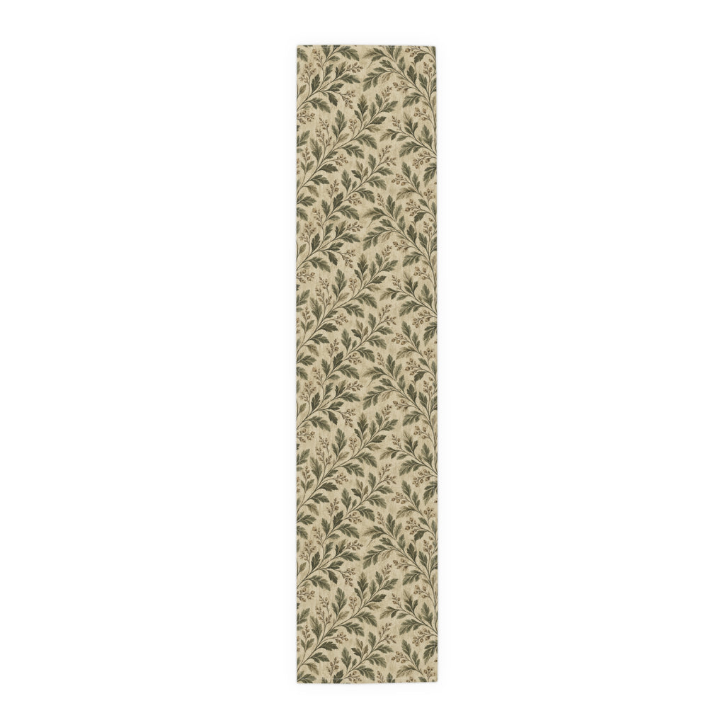 Quiet Grove Cotton Twill Table Runner | The Fall Collection