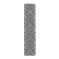 Frosted Relic Cotton Twill Table Runner | The Winter House Collection