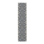 Frosted Relic Cotton Twill Table Runner | The Winter House Collection