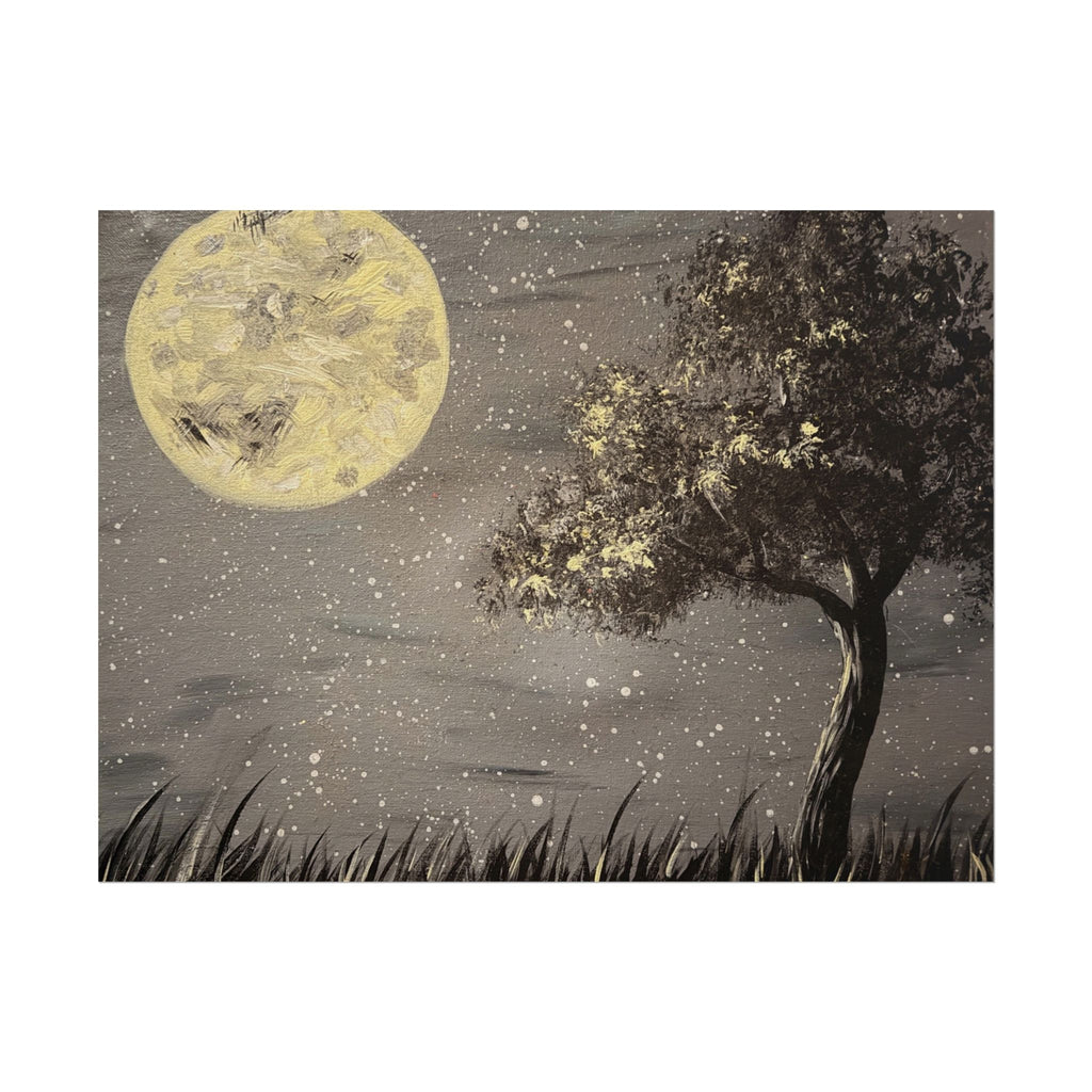 Thieves Moon – Moon Wall Art Print | Celestial Night Landscape | Moody Fine Art — view 16