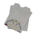 Midnight Garden Society Tee | Gothic Botanicals, Victorian Floral Crest — view 9