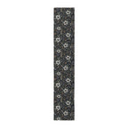 Midnight Winter Garden Cotton Twill Table Runner | The Winter House Collection