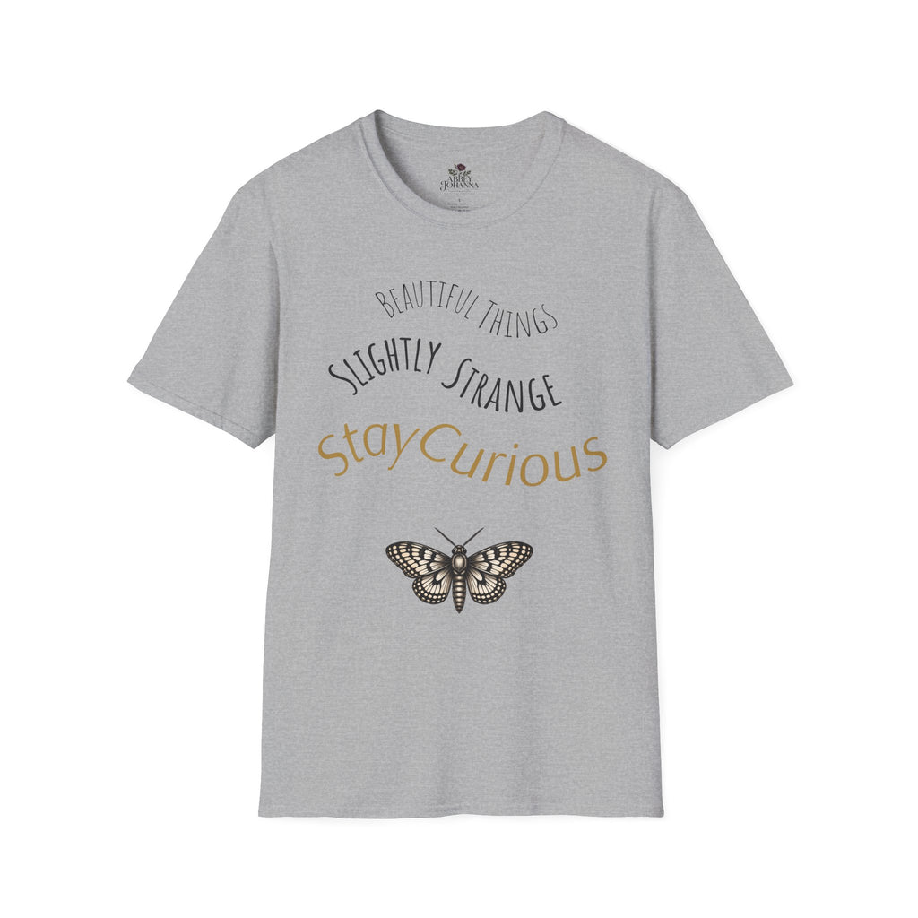Beautiful Things Are Slightly Strange — Unisex Graphic Soft T-Shirt