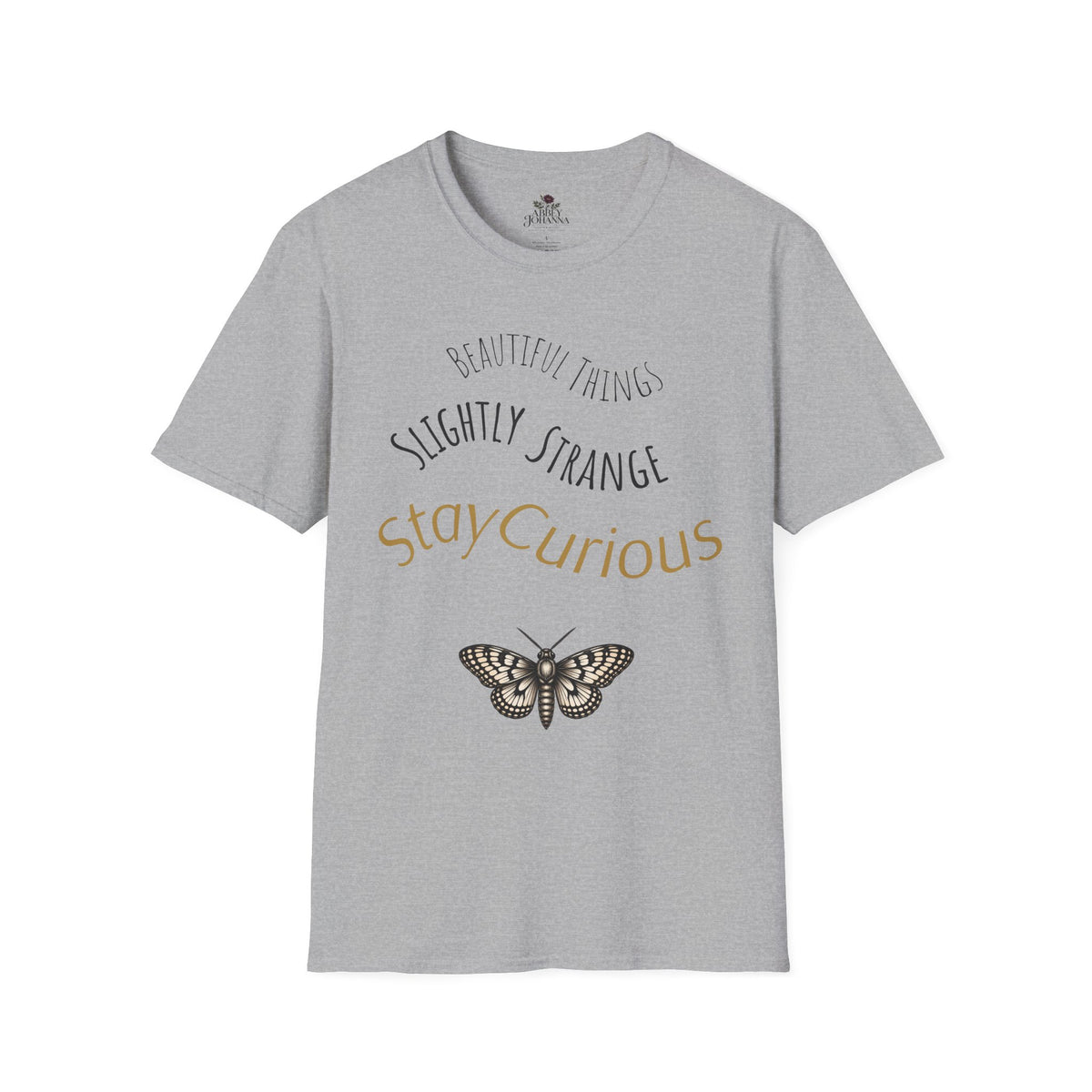 Beautiful Things Are Slightly Strange — Unisex Graphic Soft T-Shirt
