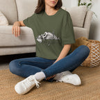 What Remains – Botanical Skull Graphic Tee | Dark Nature Oddities T-Shirt — view 5