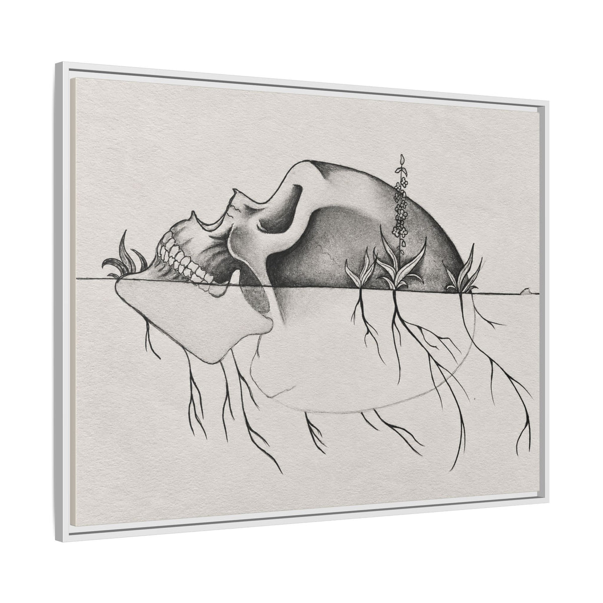 What Remains — Framed Canvas Art | Original Artwork by Abbey Johanna — view 38