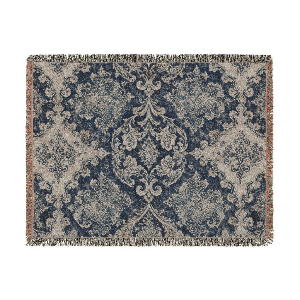 Frosted Relic Woven Blanket | The Winter House Collection