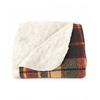 Heirloom Plaid Sherpa Throw | The ALT Shop Fall Collection