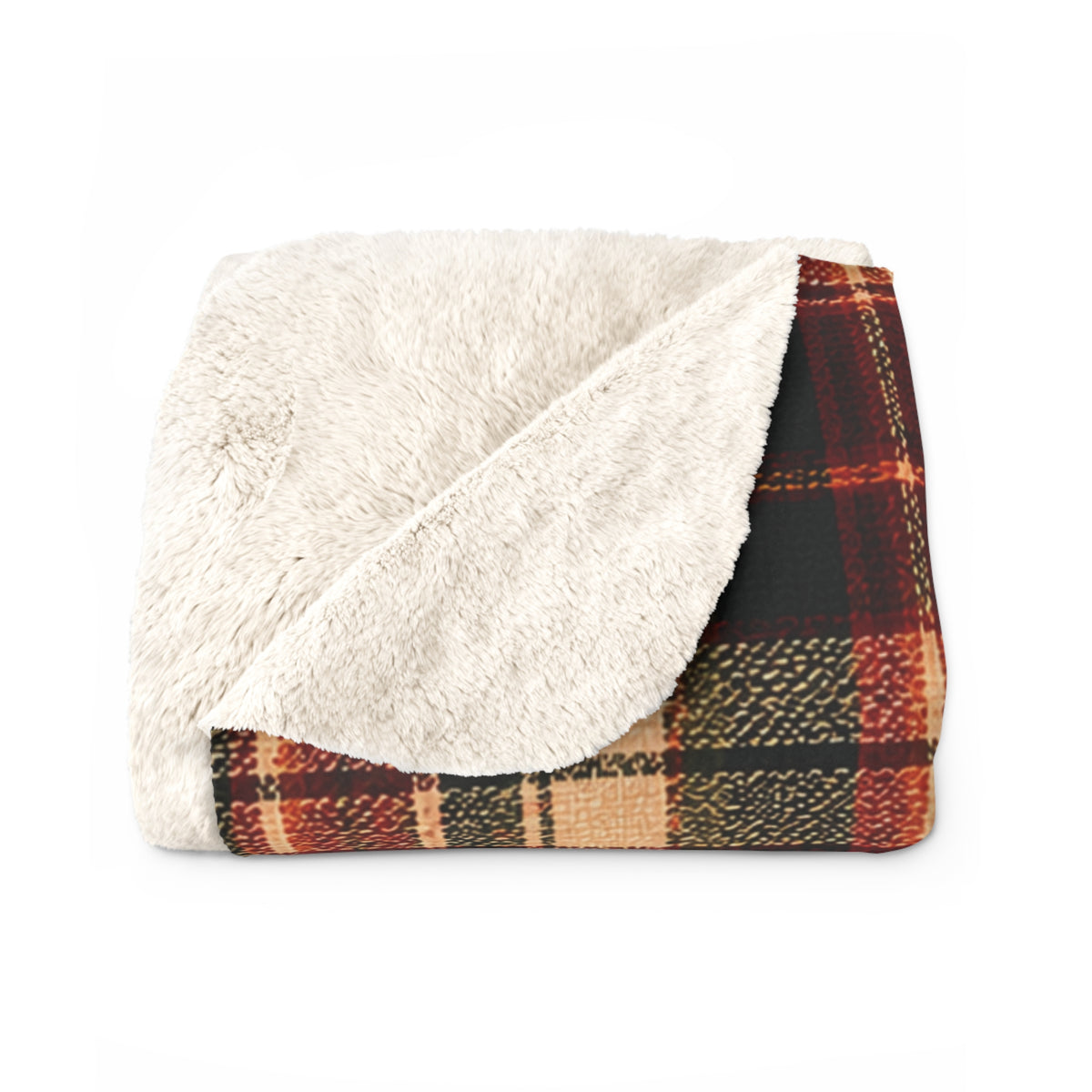 Heirloom Plaid Sherpa Throw | The ALT Shop Fall Collection