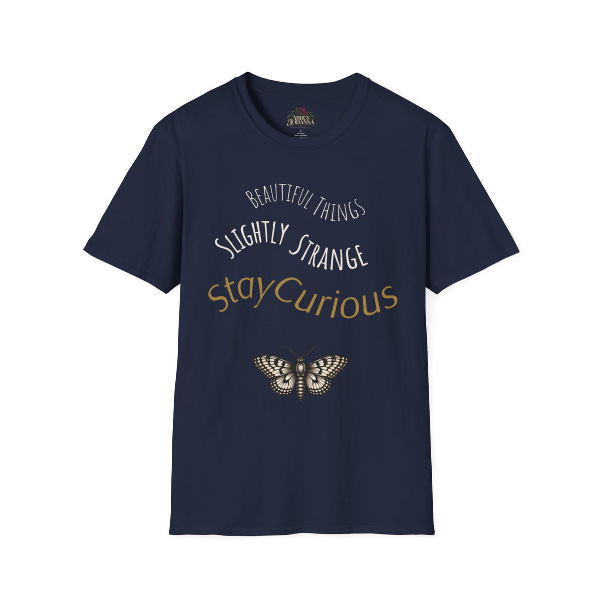Beautiful Things Are Slightly Strange — Unisex Graphic Soft T-Shirt