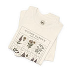 Toxicology Field Notes Botanical Illustration Tee | Gothic Botanicals, Vintage Herbarium