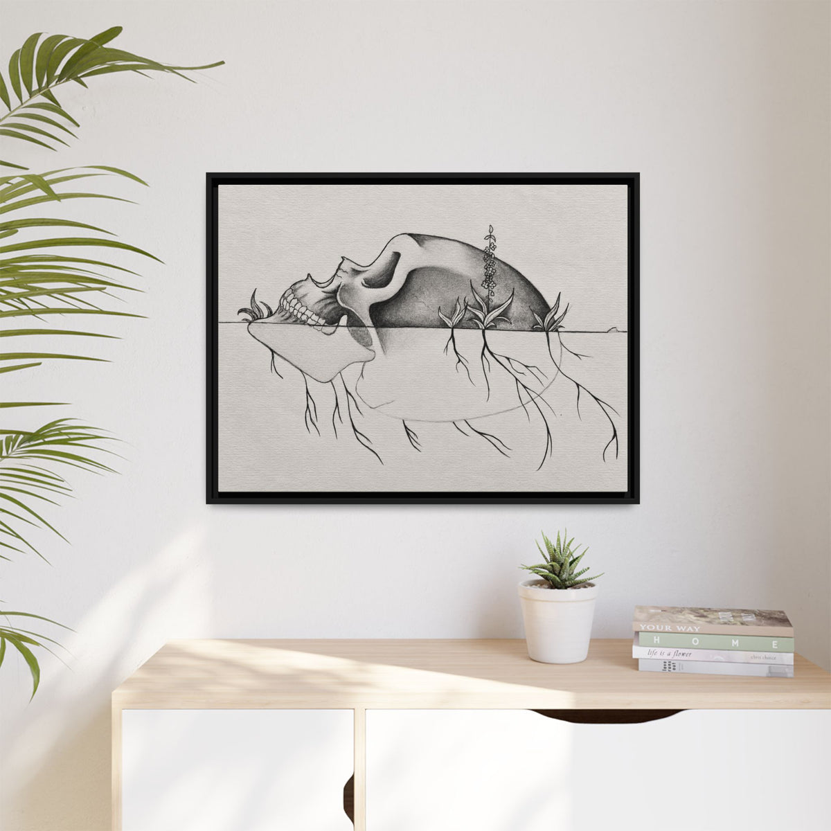 What Remains — Framed Canvas Art | Original Artwork by Abbey Johanna — view 9