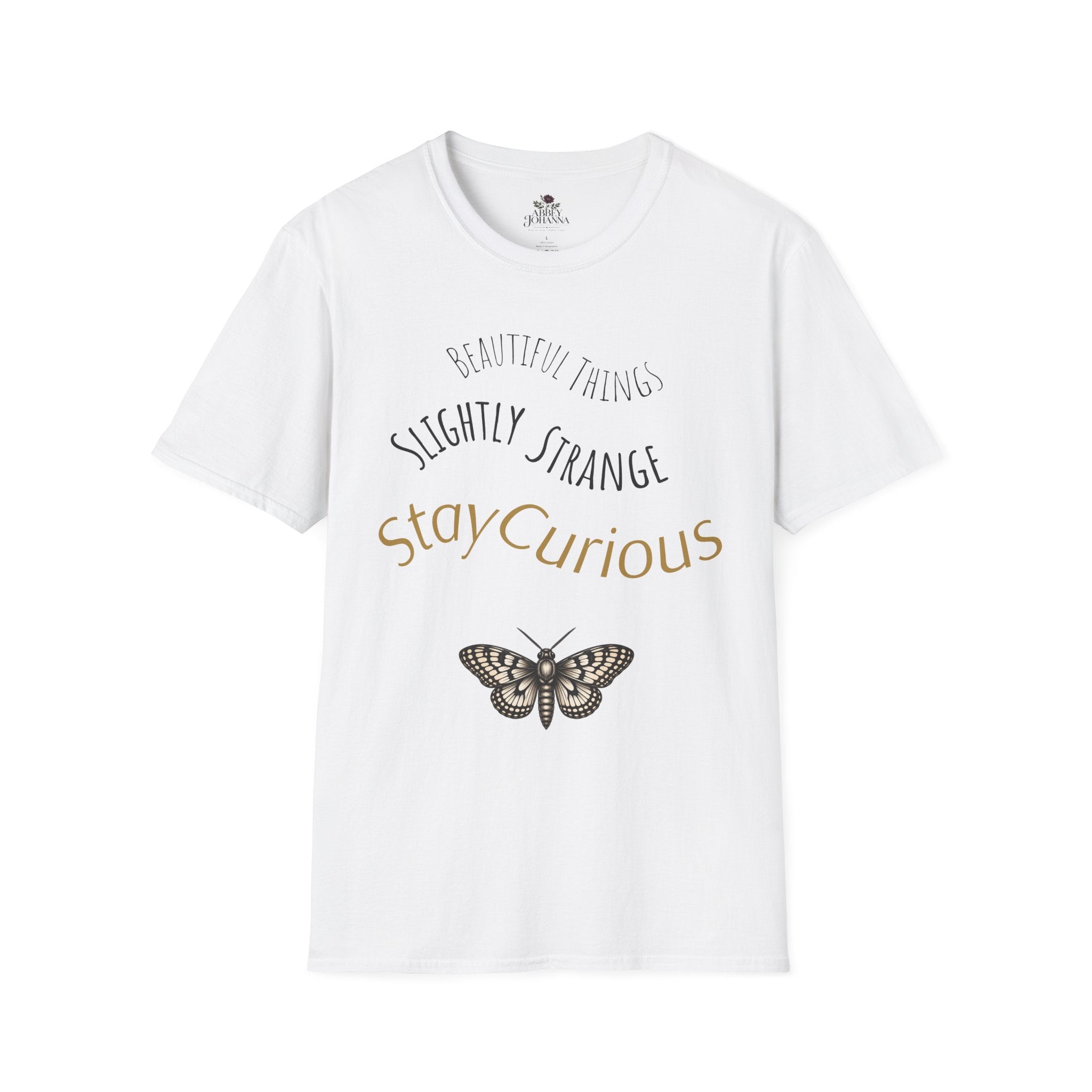 Beautiful Things Are Slightly Strange — Unisex Graphic Soft T-Shirt
