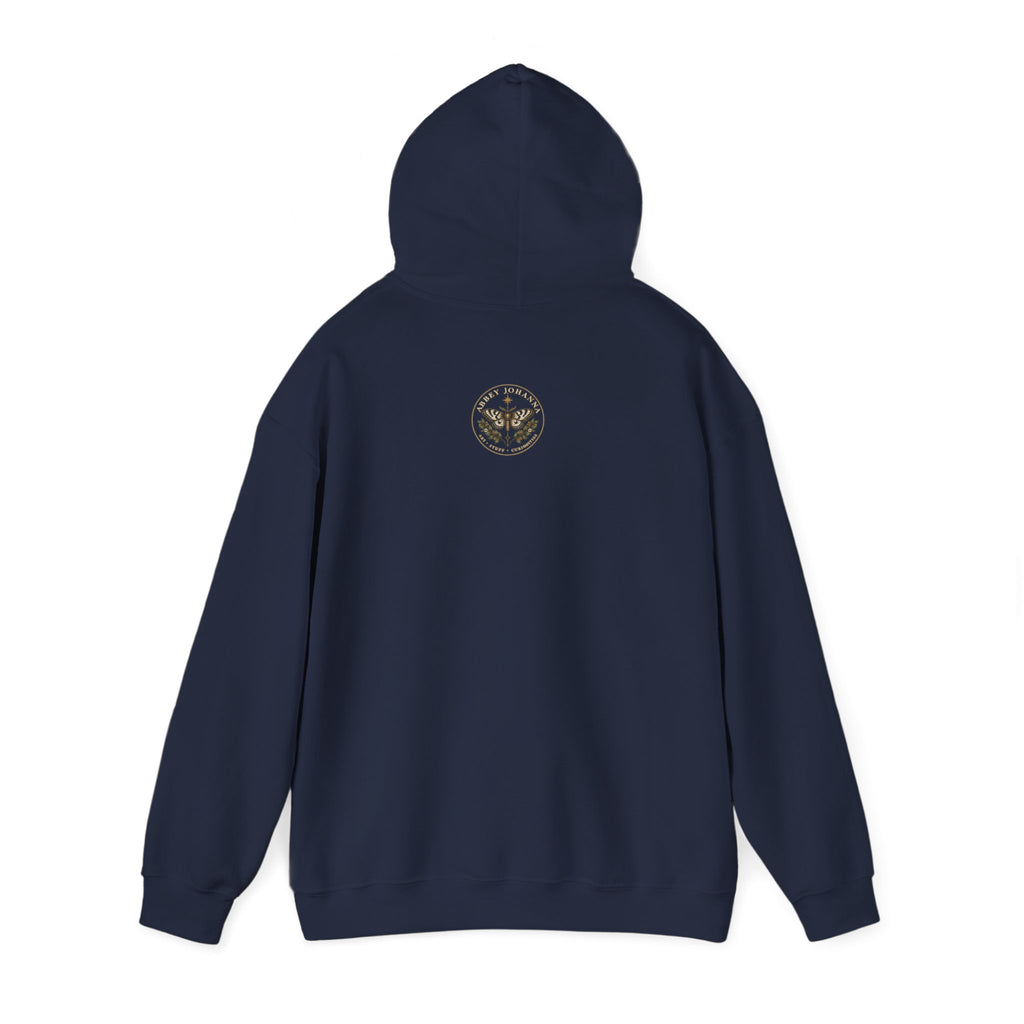 Skull & Fern Tarot Card Hoodie | Gothic Botanicals, Victorian Macabre — view 23