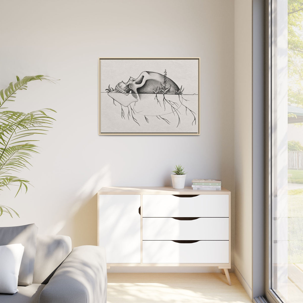 What Remains — Framed Canvas Art | Original Artwork by Abbey Johanna — view 45