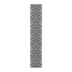 Frosted Relic Cotton Twill Table Runner | The Winter House Collection