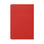 Customizable hardcover notebook with lined cream pages and personalized message option — product view 13