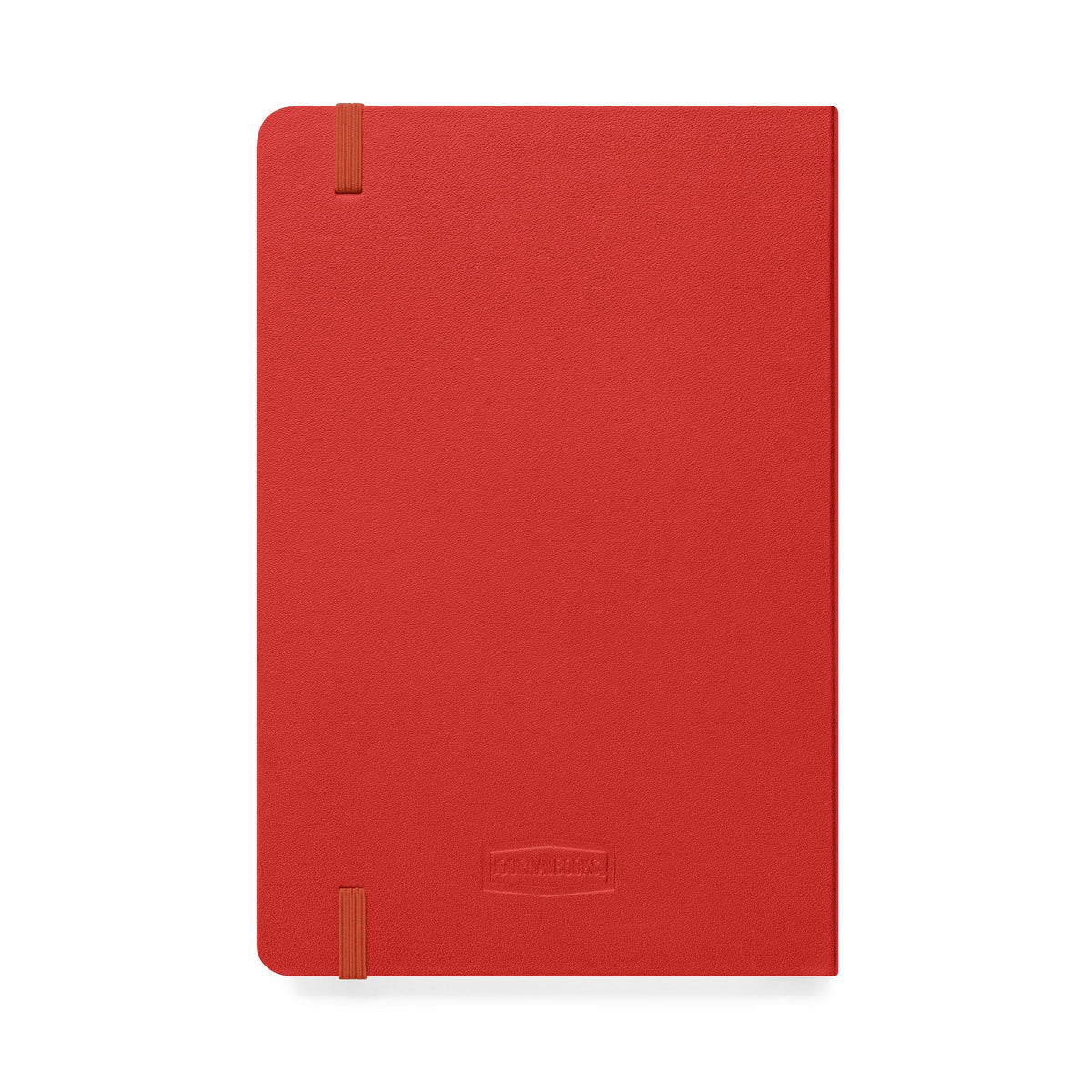 Customizable hardcover notebook with lined cream pages and personalized message option — product view 13