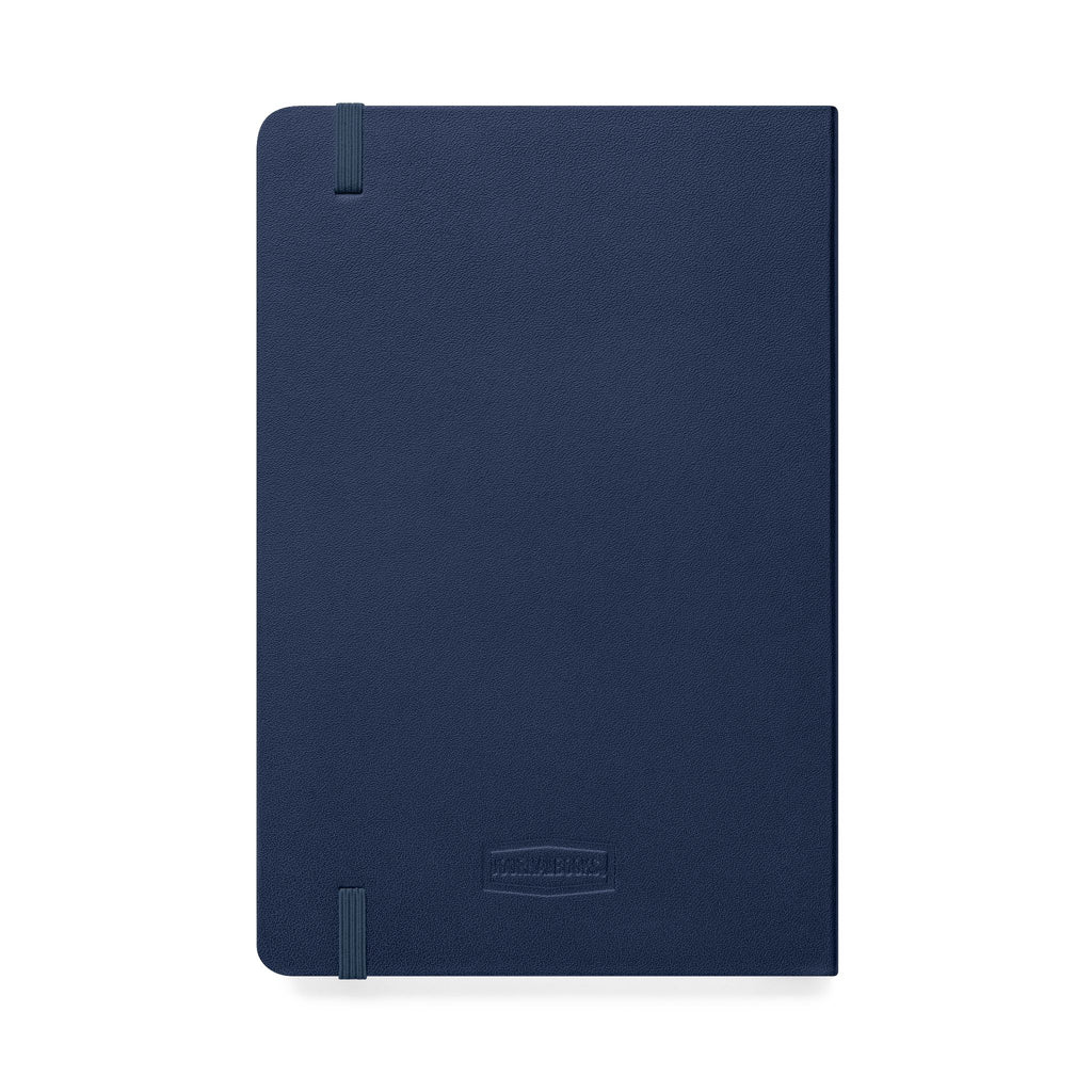 Customizable hardcover notebook with lined cream pages and personalized message option — product view 10