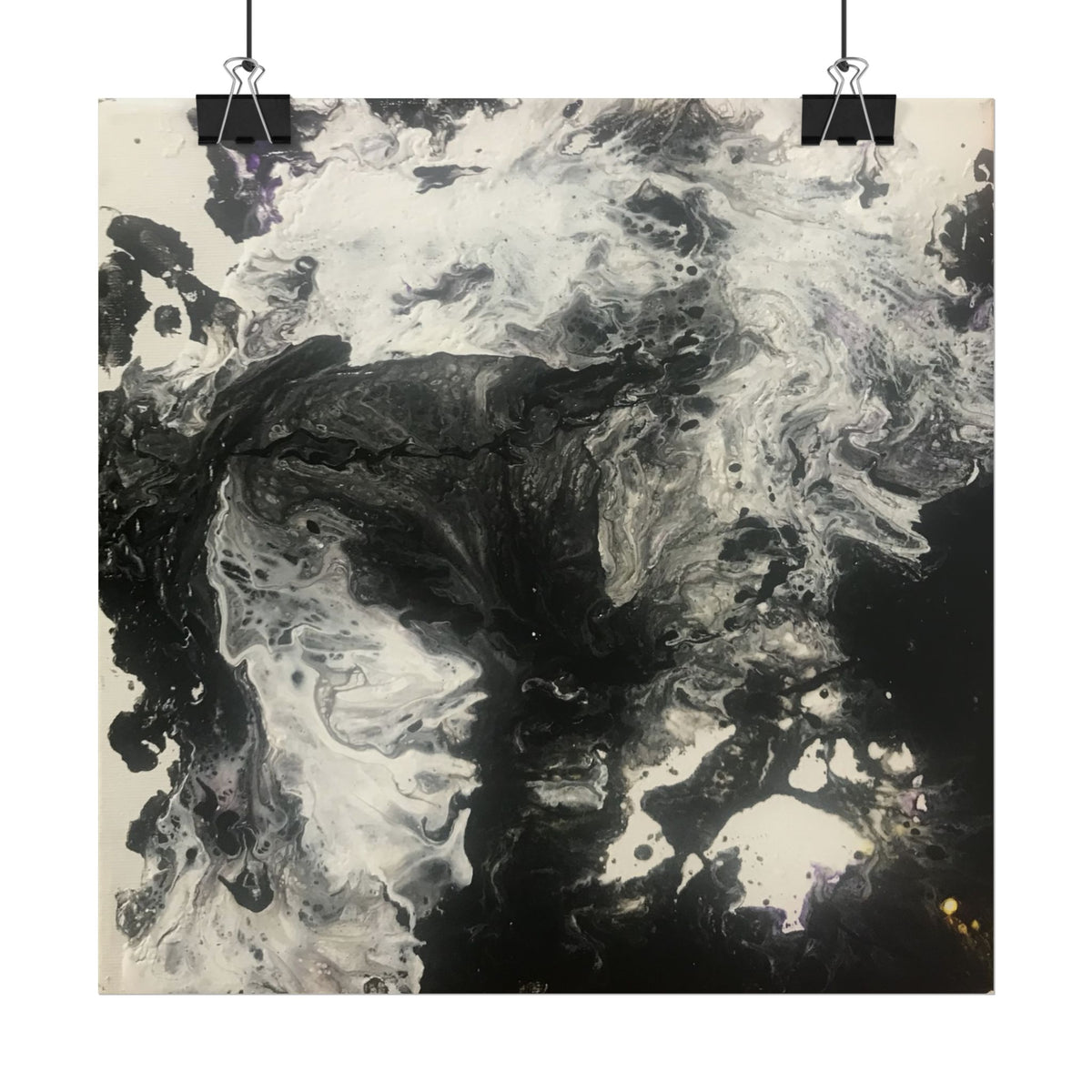 Black & White Smokey Fall Decor