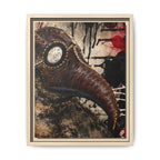 Odd Co. Beauty is Decay – Plague Doctor Framed Canvas | Gothic Dark Wall Art — view 6