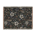 Midnight Garden Woven Blanket | The Winter House Collection
