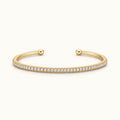 Gold Filled Thin Pave Cuff