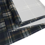 Nocturne Tartan Cotton Twill Table Runner | The Winter House Collection