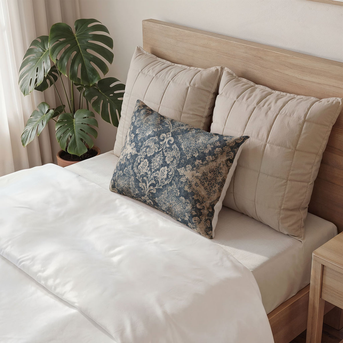 Winter Frosted Relic Collection Cotton Pillow Sham