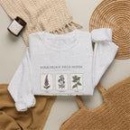 Toxicology Field Notes botanical print Sweatshirt | Gothic botanicals, vintage herbarium — view 9