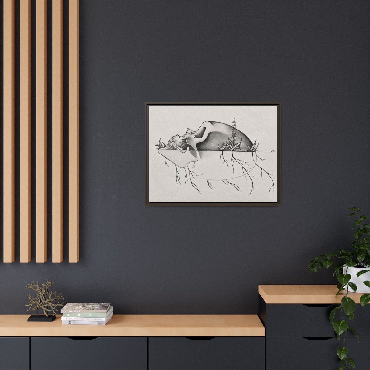 What Remains — Framed Canvas Art | Original Artwork by Abbey Johanna — view 4