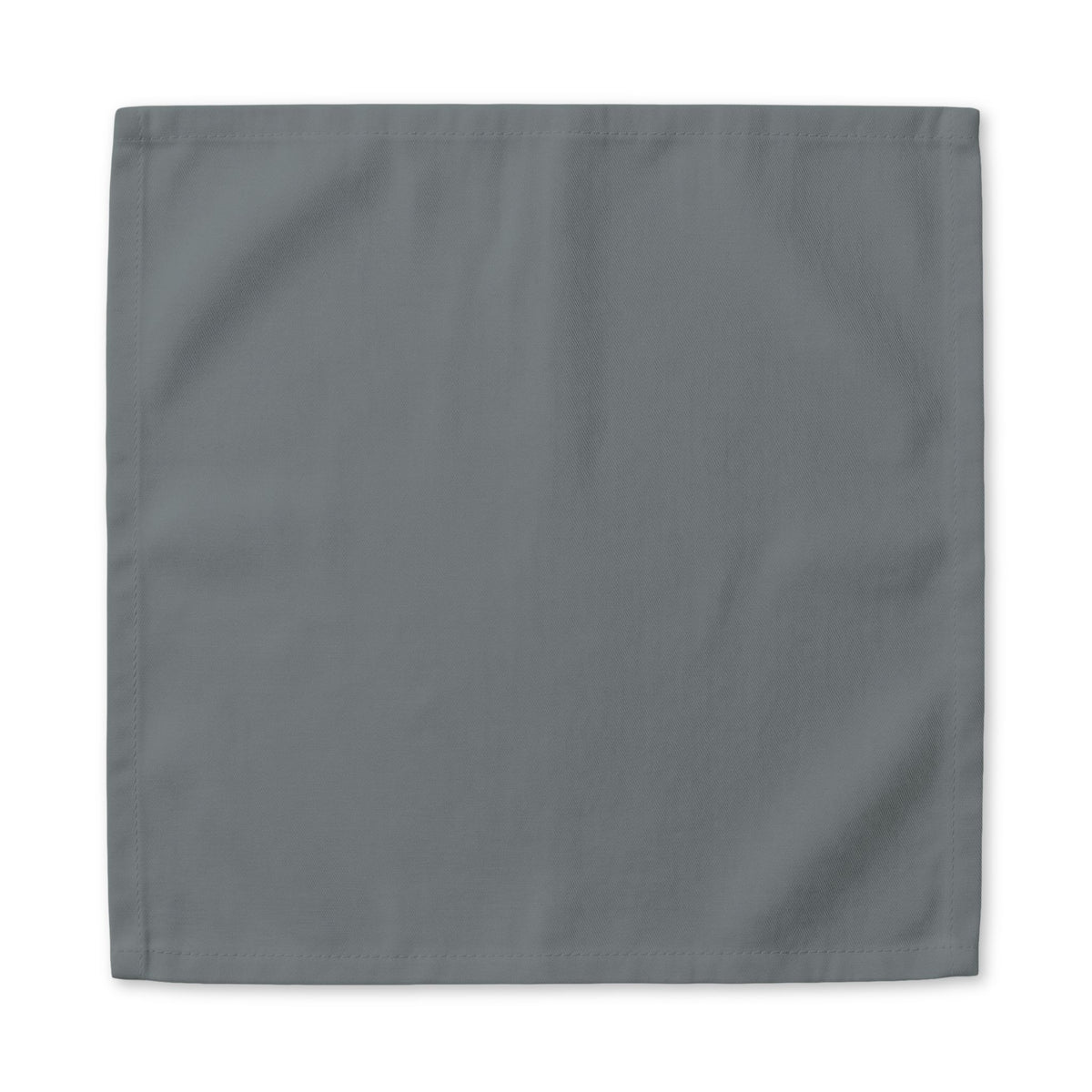 Pewter Cotton Twill Napkin | The Winter House Collection