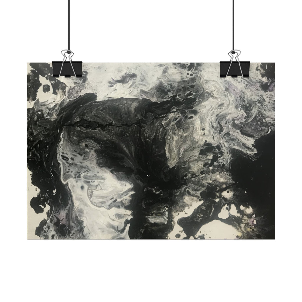 Black & White Smokey Fall Decor