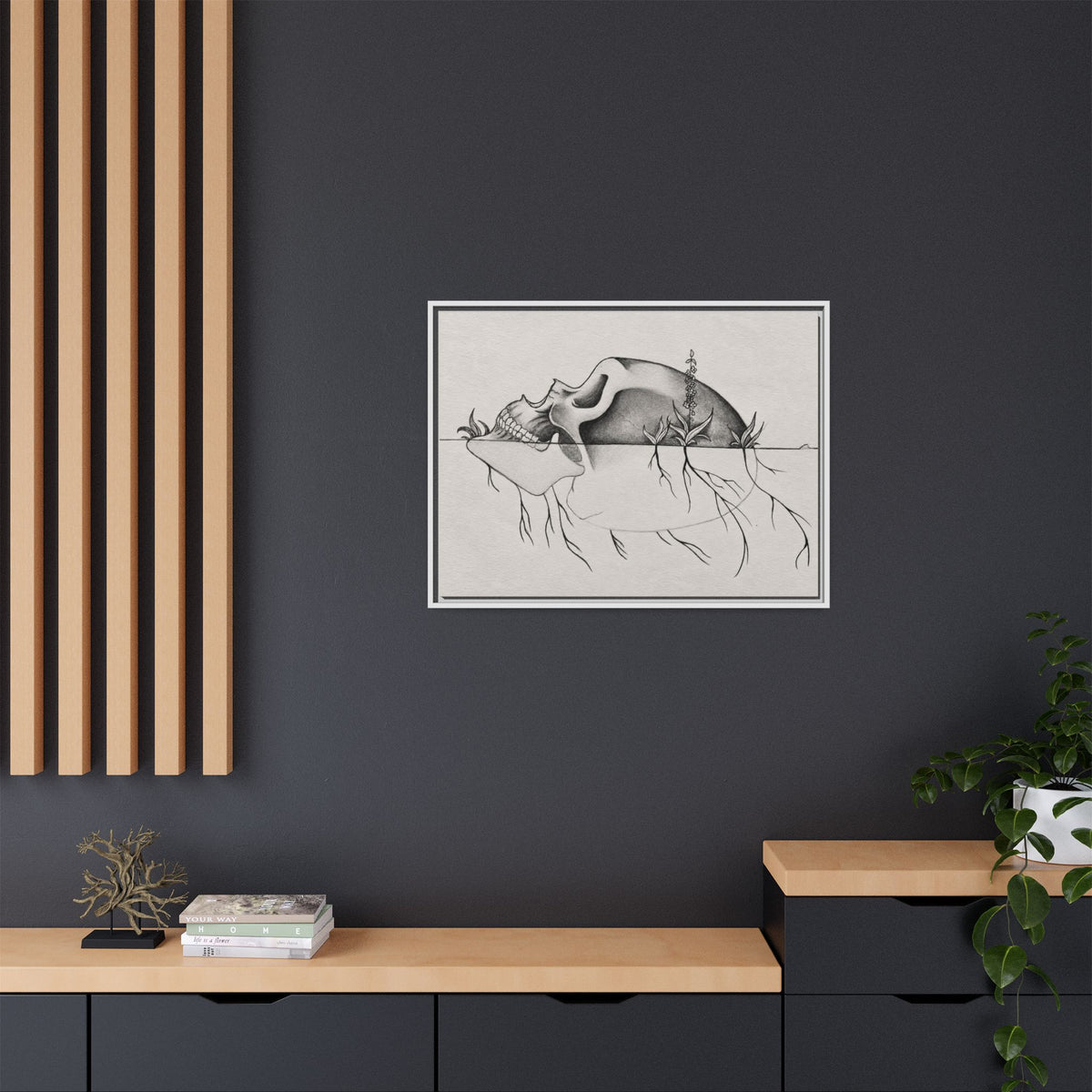 What Remains — Framed Canvas Art | Original Artwork by Abbey Johanna — view 1