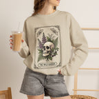 Skull & Fern Gothic Botanicals Sweatshirt | The Wild Garden crewneck — view 3