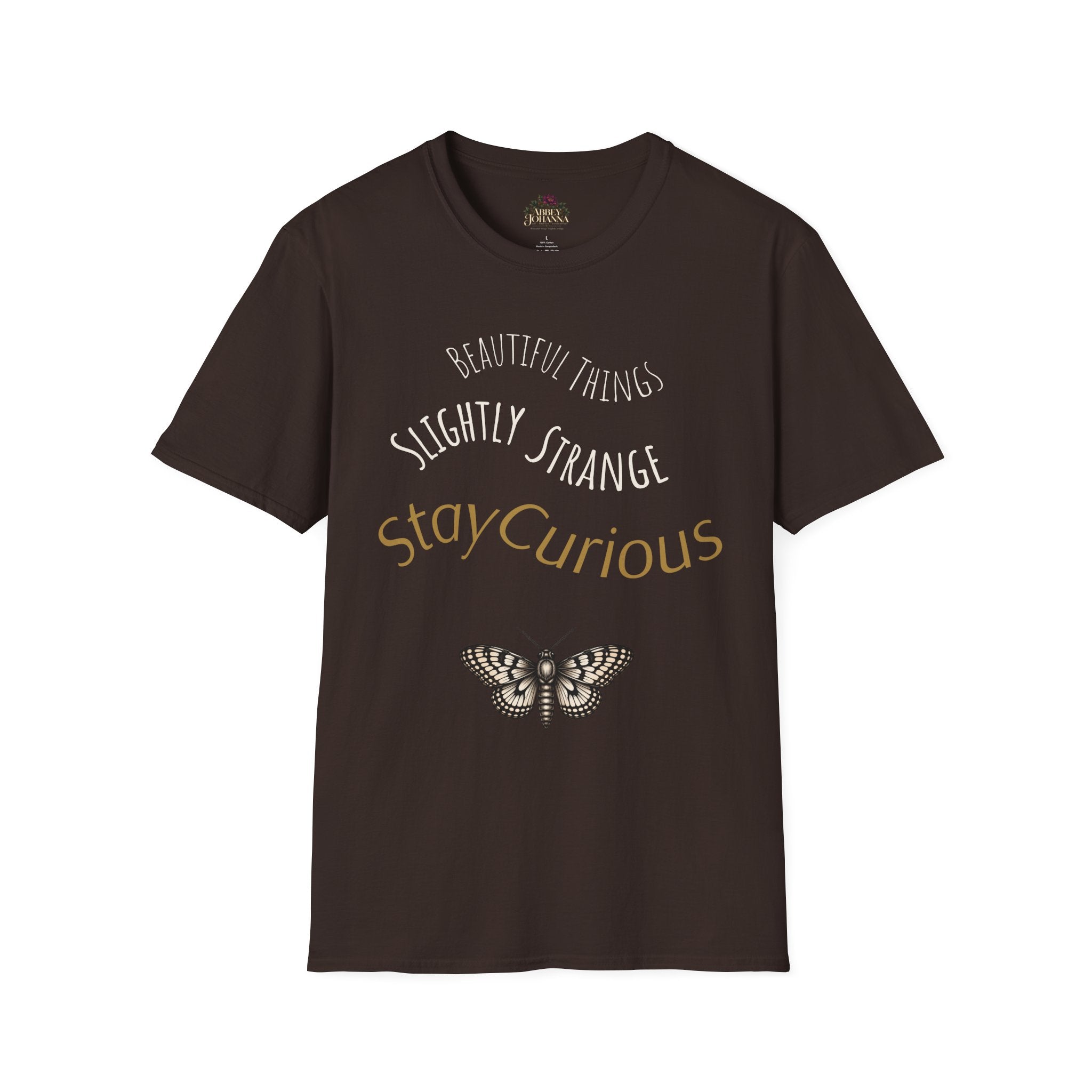 Beautiful Things Are Slightly Strange — Unisex Graphic Soft T-Shirt