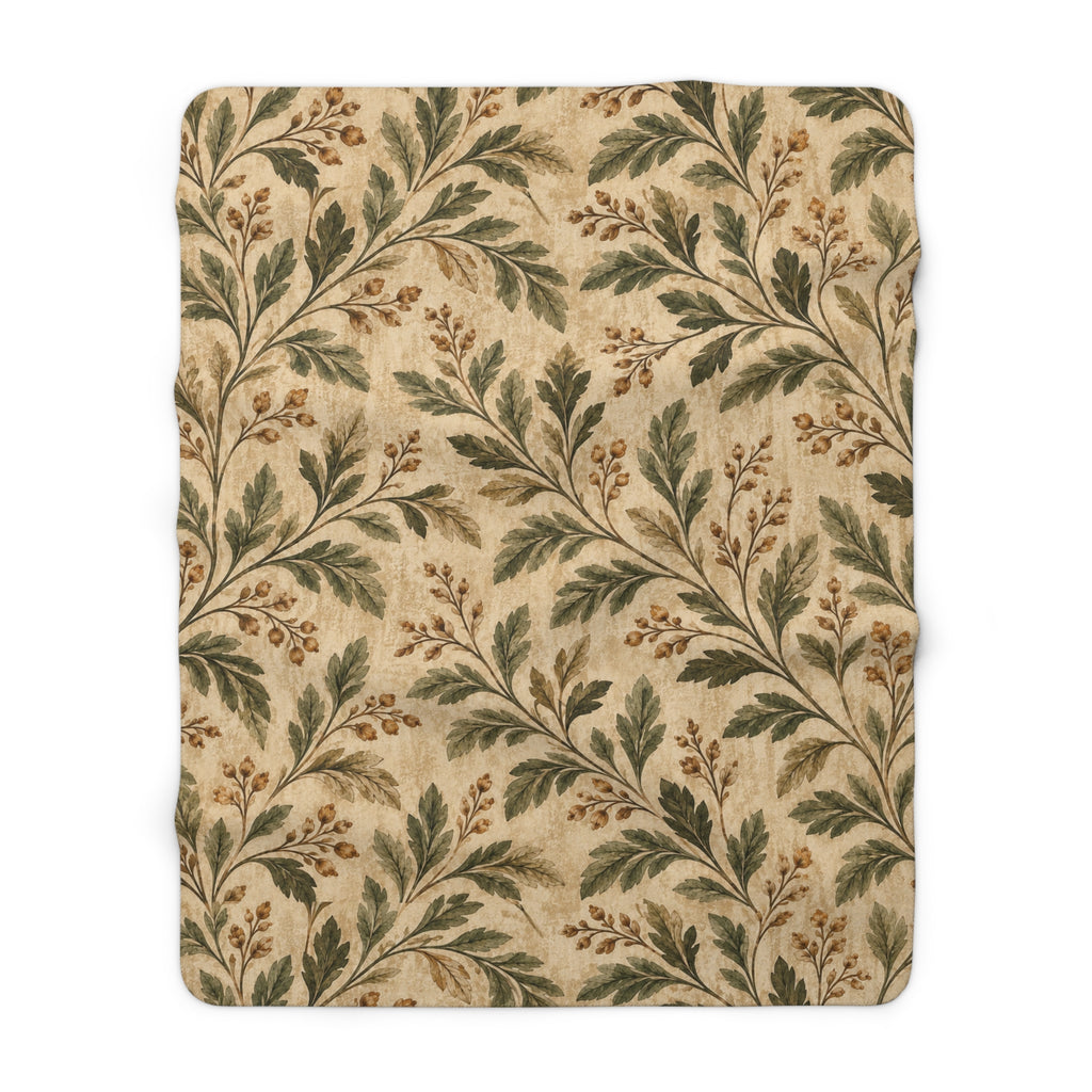 Quiet Grove Sherpa Throw | The Fall Collection