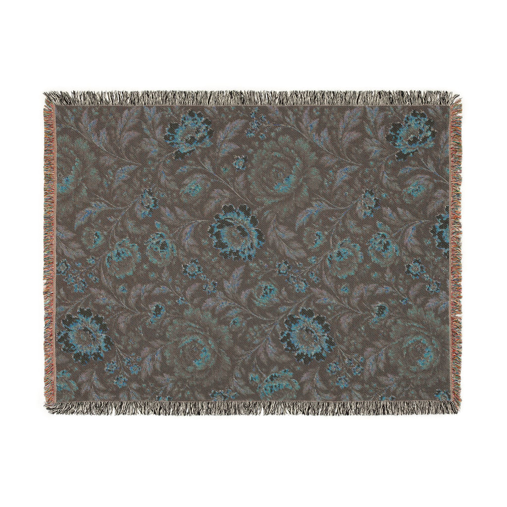 Midnight Garden Woven Blanket | The Fall Collection