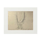 The Guardian giclée fine art print by Abbey Johanna presented with a natural-white passepartout mount