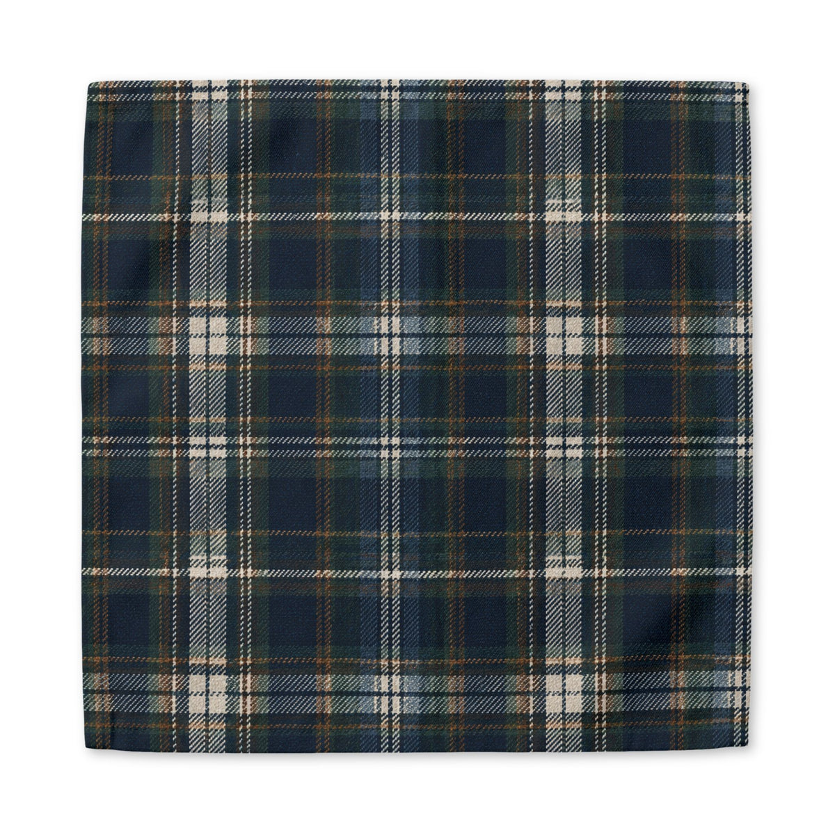 Nocturne Tartan Cotton Twill Napkin | The Winter House Collection