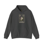 Skull & Fern Tarot Card Hoodie | Gothic Botanicals, Victorian Macabre — view 7