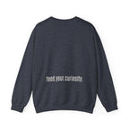Traditional Tattoo-Style Crane Illustration Sweatshirt | Vintage Flash, Limited Palette — view 10