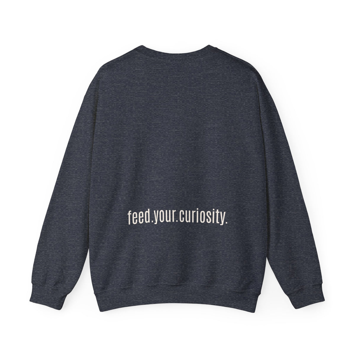 Traditional Tattoo-Style Crane Illustration Sweatshirt | Vintage Flash, Limited Palette — view 10